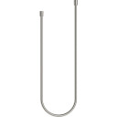Metalldusjslange 1/2" x 1/2" x 1250 mm - platina matt platinum 1.25 m