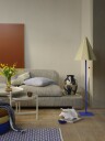 Broste Copenhagen Mime vase 40 cm Intense blue-rainy day