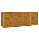 vidaXL Putekasse 280x87x104 cm heltre akasie