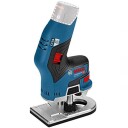 Bosch GKF 12V 8 Professional Batteridrevet kantfres Solo i L BOXX