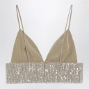 Ami Paris Dame Topper Beige XS,