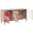 vidaXL TV skap AACHEN 102 x 33 x 50 cm Sonoma Konstruert tre