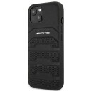 Mercedes AMG iPhone 14 Plus Hardcase med Pregete Linjer - Svart