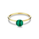 Jane Kønig Bermuda Ring 18 kt. Gullbelagt sølv BR002-SS22-G_58 - Dame - 925 sterling silver