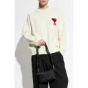 Ami Paris unisex Vesker Svart ONE SIZE,