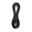 Senz Mini Jack M-F 3 m, svart