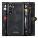 Samsung Galaxy A15 Caseme 008 2-i-1 Multifunksjonell Lommebok-deksel Svart