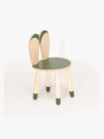 Family-Scl Kanin Bord & Stol Sett Khaki