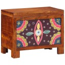  Oppbevaringsboks Honningbrun 50x30x40 cm Massiv Akasie