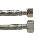 Tilkoblingsslange 1/2" x 3/8" Trådflettet 400 mm
