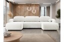 Carve Sovesofa Dobbel Divan 3 Seter   Hvit