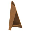  Bålplass pyramide svart 58x36x100 cm stål