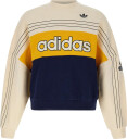 Adidas Originals Varsity Crew   Cream   M