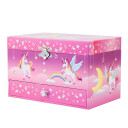 Magni Jewellery box with music Unicorn large pink