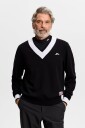 J. Lindeberg 30Y Nikolas Knit Sweater Black L