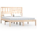 vidaXL Sengeramme heltre furu 160x200 cm
