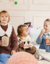 6 stk Popcornbeger Hunder Dog Party