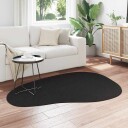  Teppe Svart 120 x 170 cm Polyester