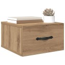  Nattbordskap 2 pcs artisan eik 35 x 35 x 20 cm Konstruert tre