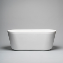 Westerbergs Fjord 1600 Badekar 1550x700 mm, Solid surface, Hvit Matt