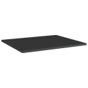 vidaXL Hylleplater 8 stk høyglans svart 60x50x1,5 cm konstruert tre