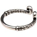 Master Series Kingpin Glans Ring 24 mm   Sølv