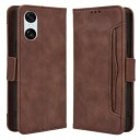 Sony Xperia 10 VI Lommebok-deksel med Kortholder Brun