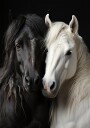 Bw Horses 3 Plakat Plakat / 30x40cm
