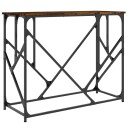  Konsollbord røkt eik 100x40x80 cm konstruert tre 8720845420680