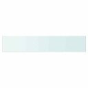vidaXL Hyllepanel klart glass 70x12 cm