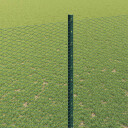  Gjerde med stolpe grønn 1,6 x 25 m Stål og PVC