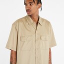 Dickies Work Shirt Ss Rec Khaki S