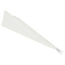 vidaXL Sammenleggbar sidemarkise for balkong krem 160x240 cm
