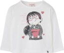 Boboli Knit T Shirt For Girl  Bci   OFF WHITE   80