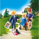 Playmobil Heidi Clara med far og frøken Rottenmeier 70258