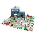 Vilac Fold-Out Playset Rescue Services MULTI One Size