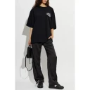 Off White Dame Topper Svart M,