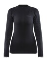 Craft Warm Fuseknit Intensity Langermet Dame  Sort