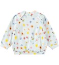 Molo Collegegenser   Disk   Small Blomster Baby   Molo   2 år (92)   Collegegenser   Blå