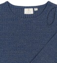 The New Navy Blazer Rina L_S Glitter Rib Tee 5 6 år