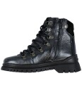 ANGULUS Boots   Flat   With Lace And Zip   Silver   37
