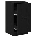  Apotekskap Svart eik 40 x 41 x 77.5 cm Konstruert tre