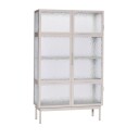 Hübsch Plex Vitrineskap 92x151 cm Grå