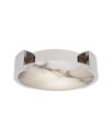 Melange X Large Flush Mount Nickel