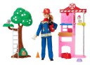 Barbie Firefighter Playset
