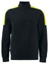 ProJob 2128 Sweatshirt ½ Zip Black/Yellow 4XL