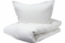 Borås Cotton Felicia Sand 140 x 200 cm Hvit