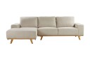 Gaines Hjørnesofa 3 seter   Beige/Lyst tre