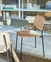 Hay CPH 20 2.0 Bord Ø90 cm Vannbasert lakkert Eik / Grønn