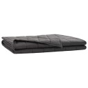 vidaXL Vektet Teppe Antrasitt 122 x 183 cm 5 kg 100% Bomull 205T